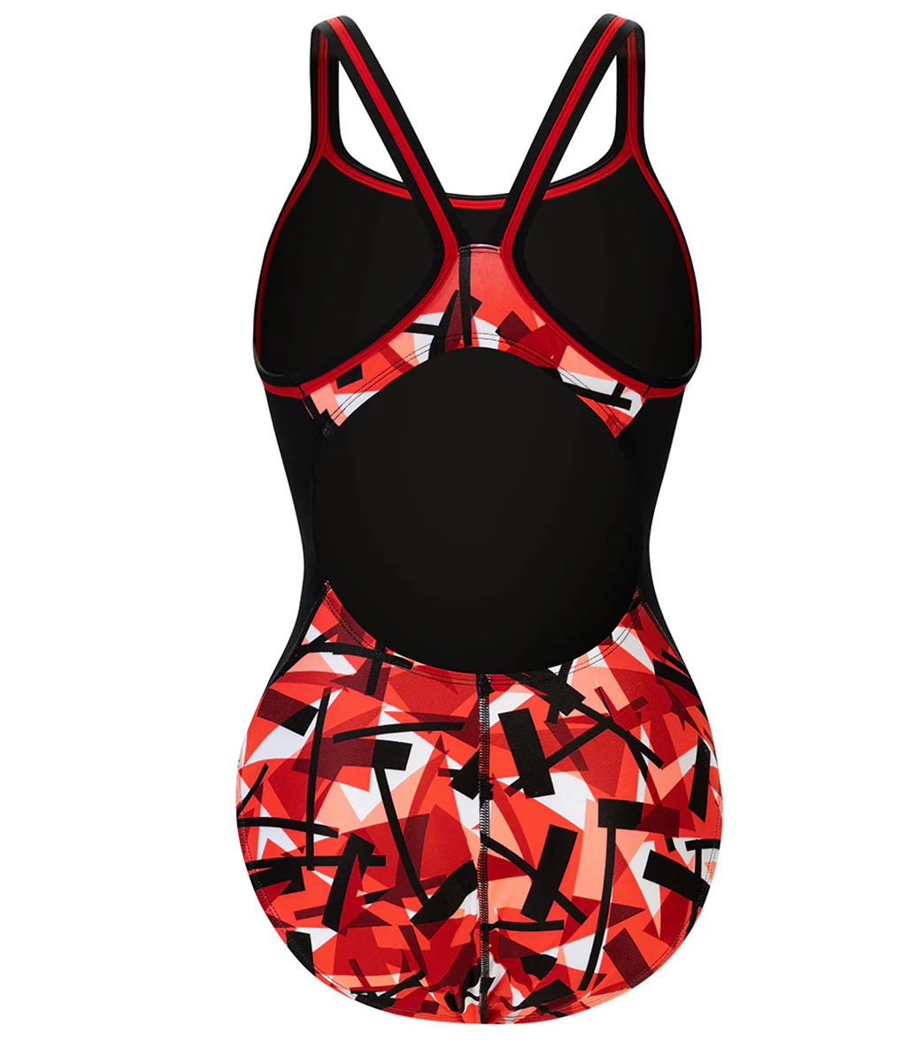 Dolfin Women's Reliance Color Blocked Razor DBX Back One Piece Swimsuit - Image 22