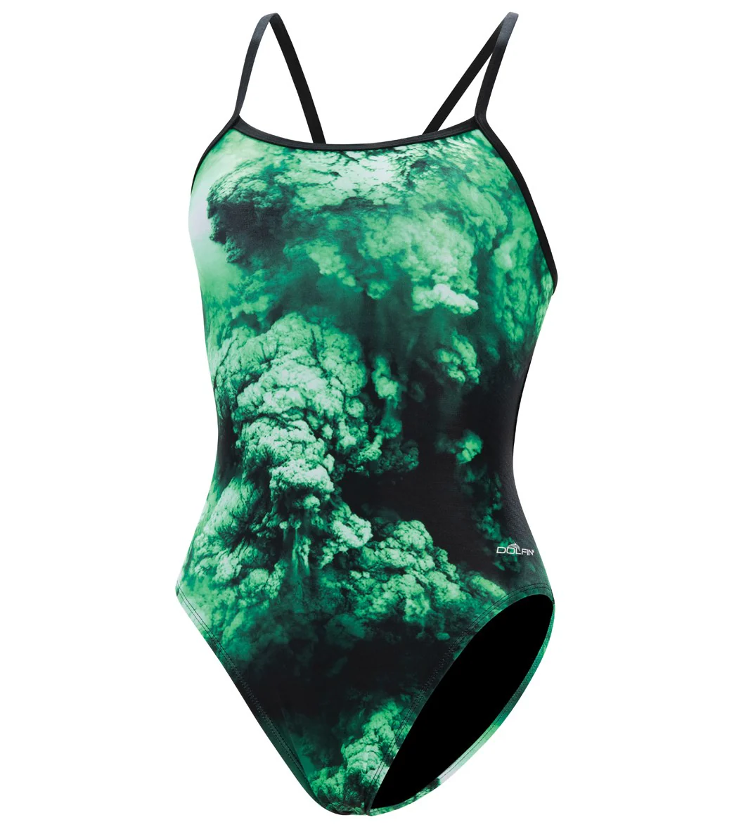 Dolfin Women's Reliance Cyclone String Back One Piece Swimsuit - Image 11