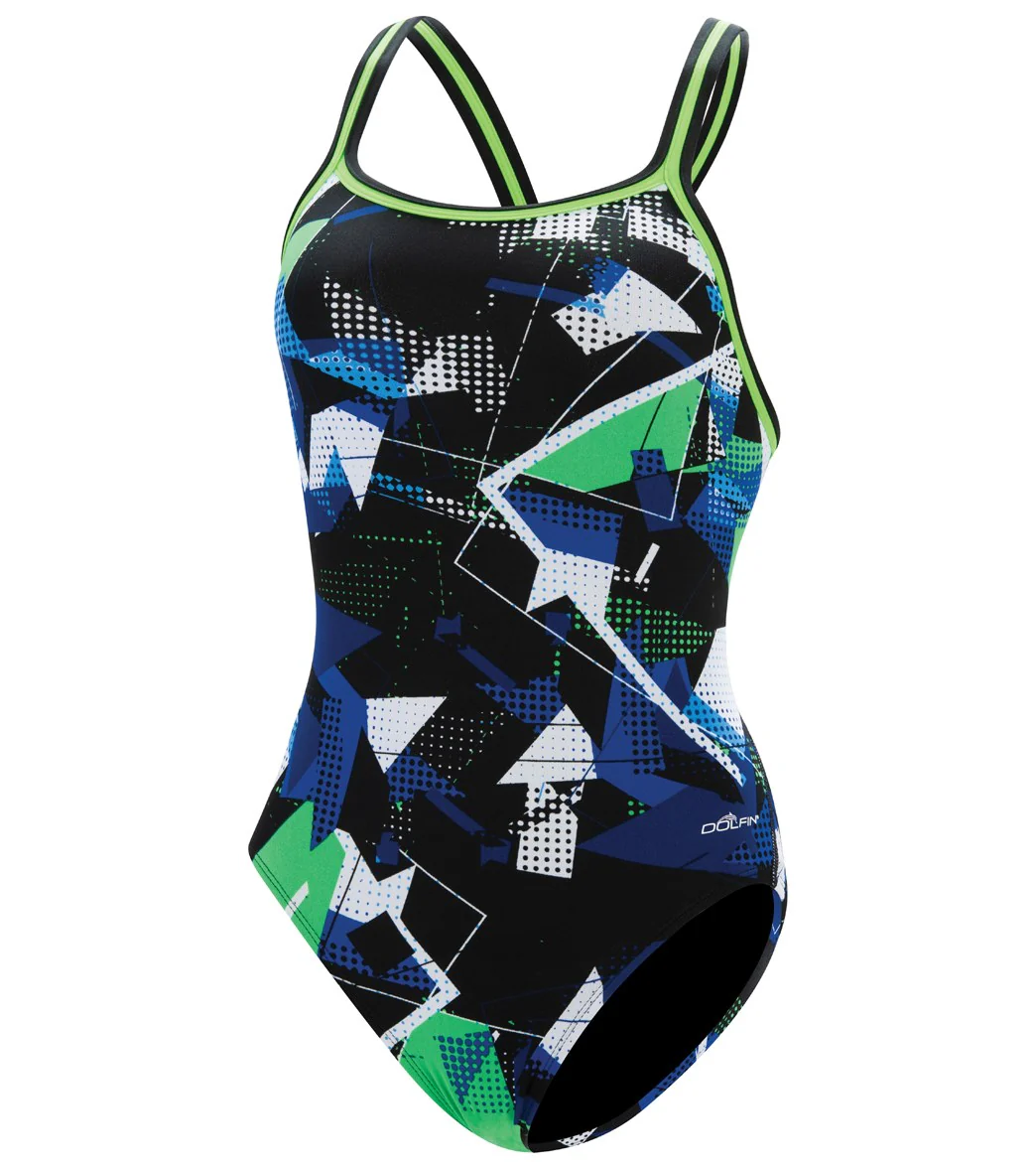 Dolfin Women's Reliance Renegade DBX Back One Piece Swimsuit - Image 9