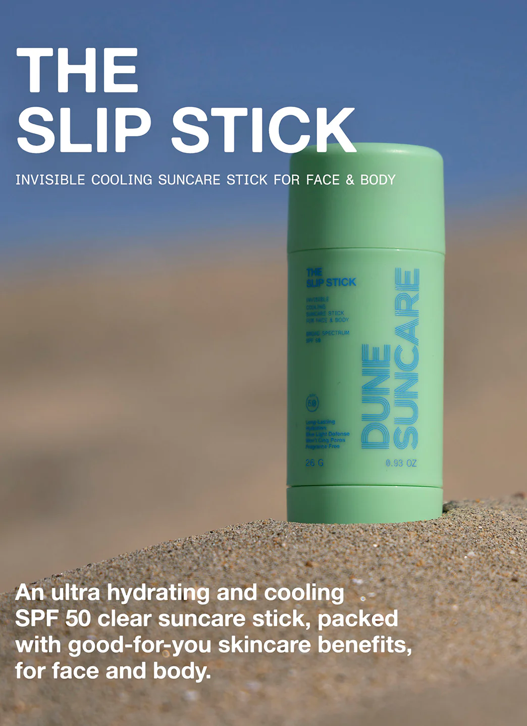 DUNE SUNCARE The Slip Stick Cooling SPF 50 Suncare Stick 2.6 oz - Image 5