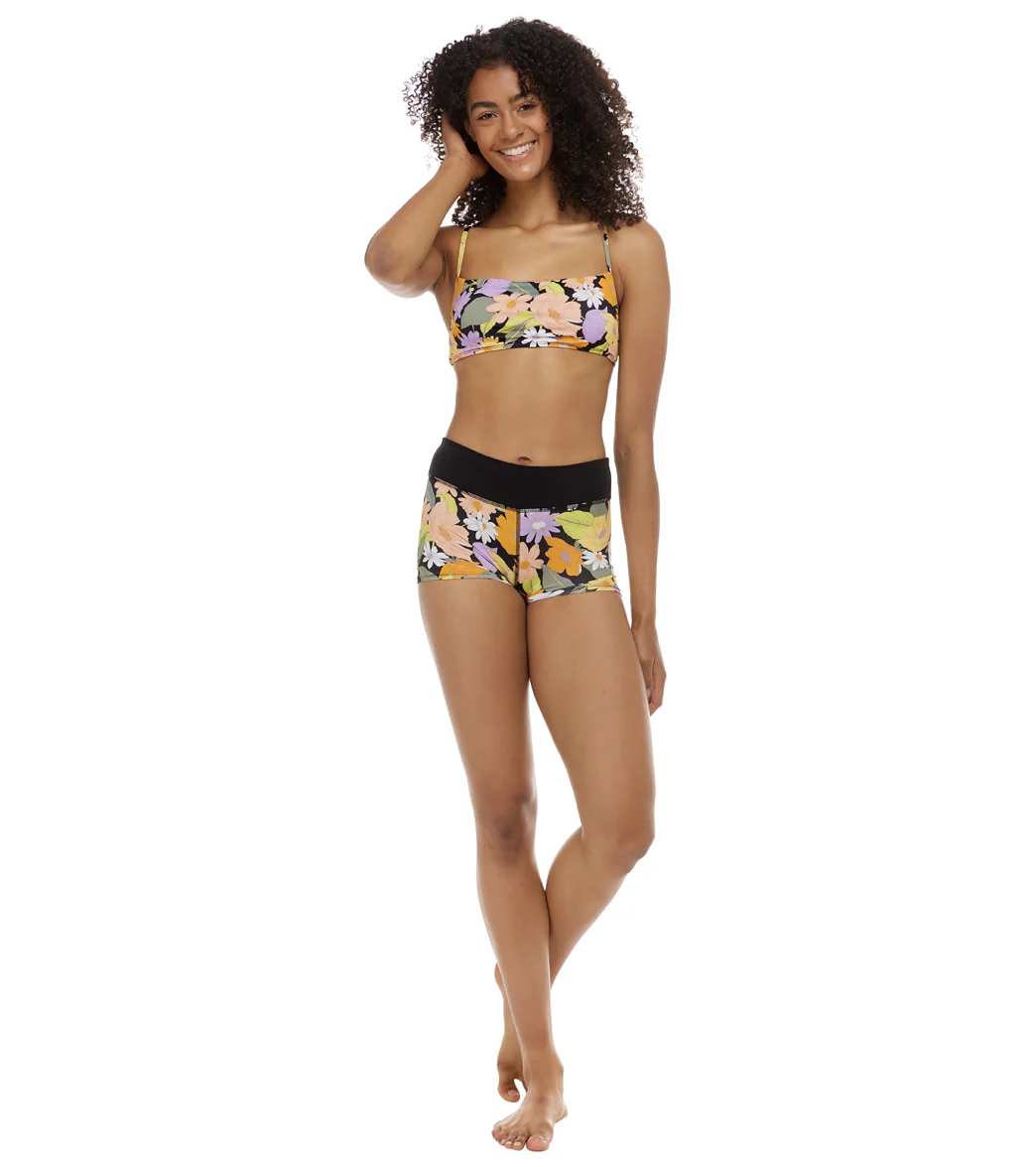 Eidon Women's Love Story Rose Bandeau Bikini Top - Image 4