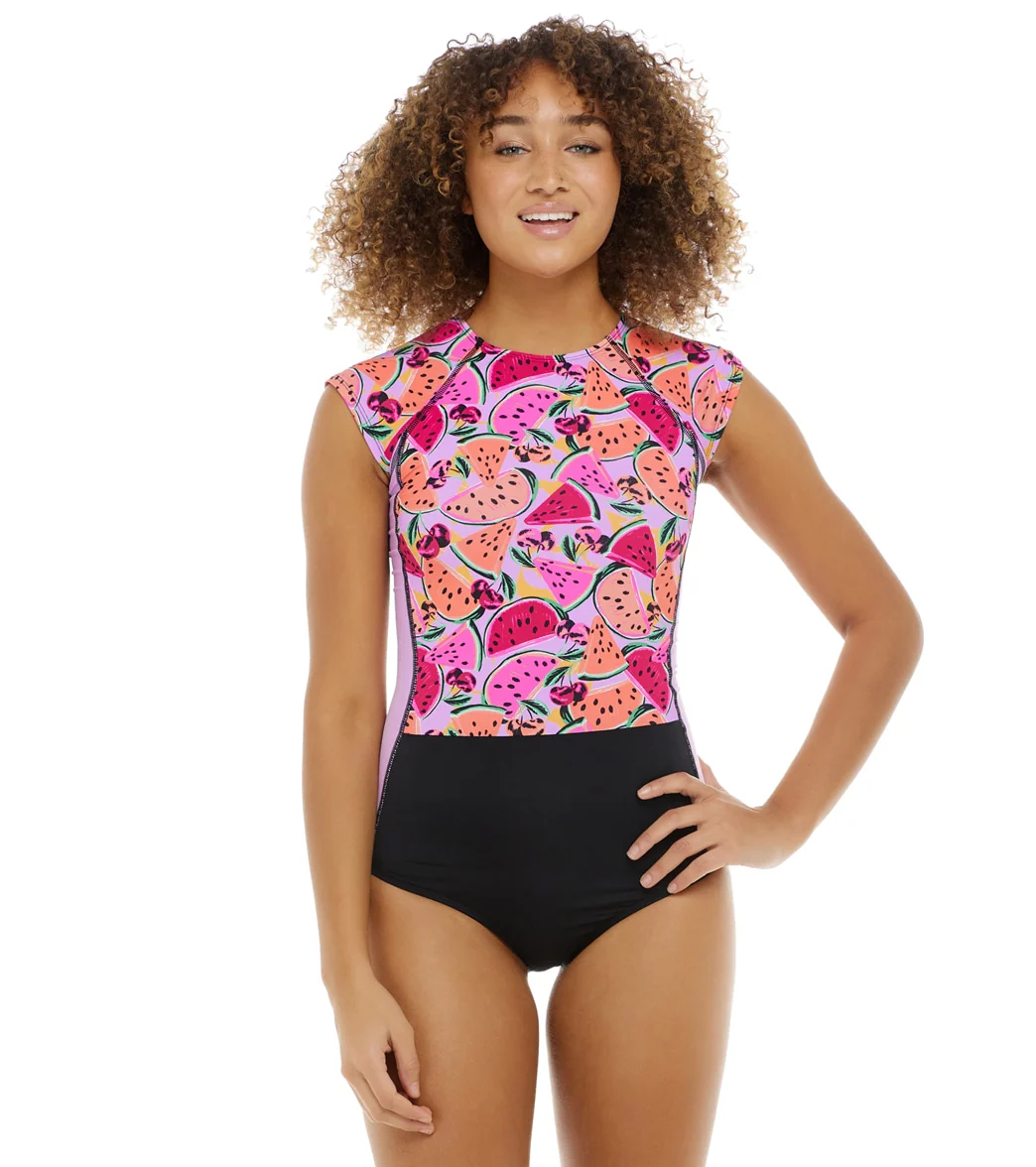Eidon Women's Melon Pop Everly Paddle Suit - Image 8