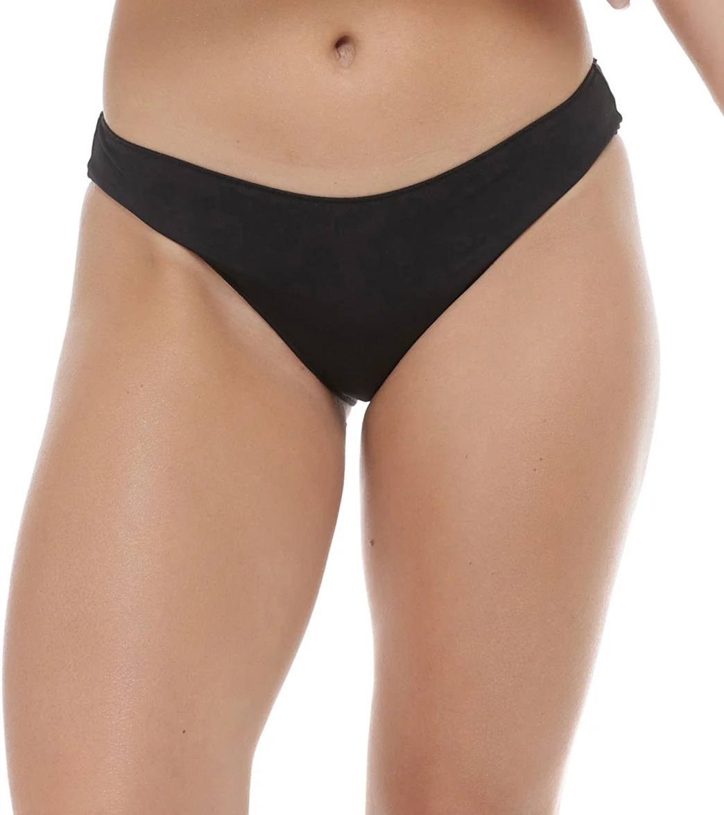 Eidon Women's Solid Luna Hipster Bikini Bottom - Image 12