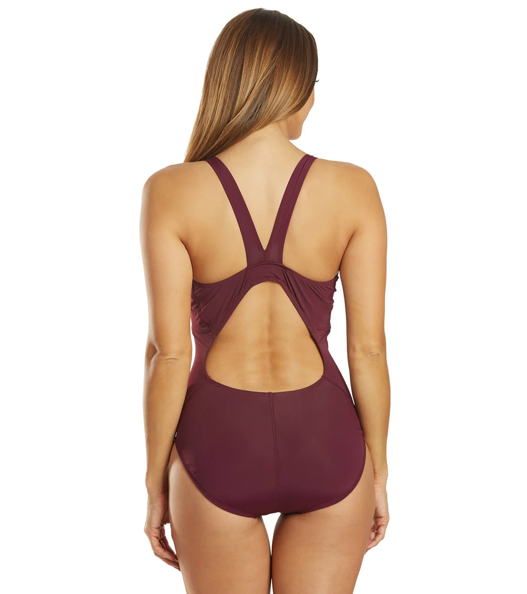 EQ Swimwear Women's Solid Banded Maternity One Piece Swimsuit - Image 20