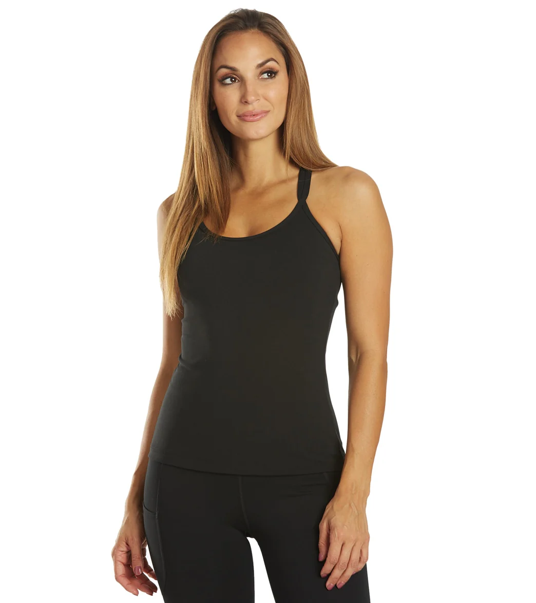 Everyday Yoga Bliss Solid Double Strap Support Tank - Image 16