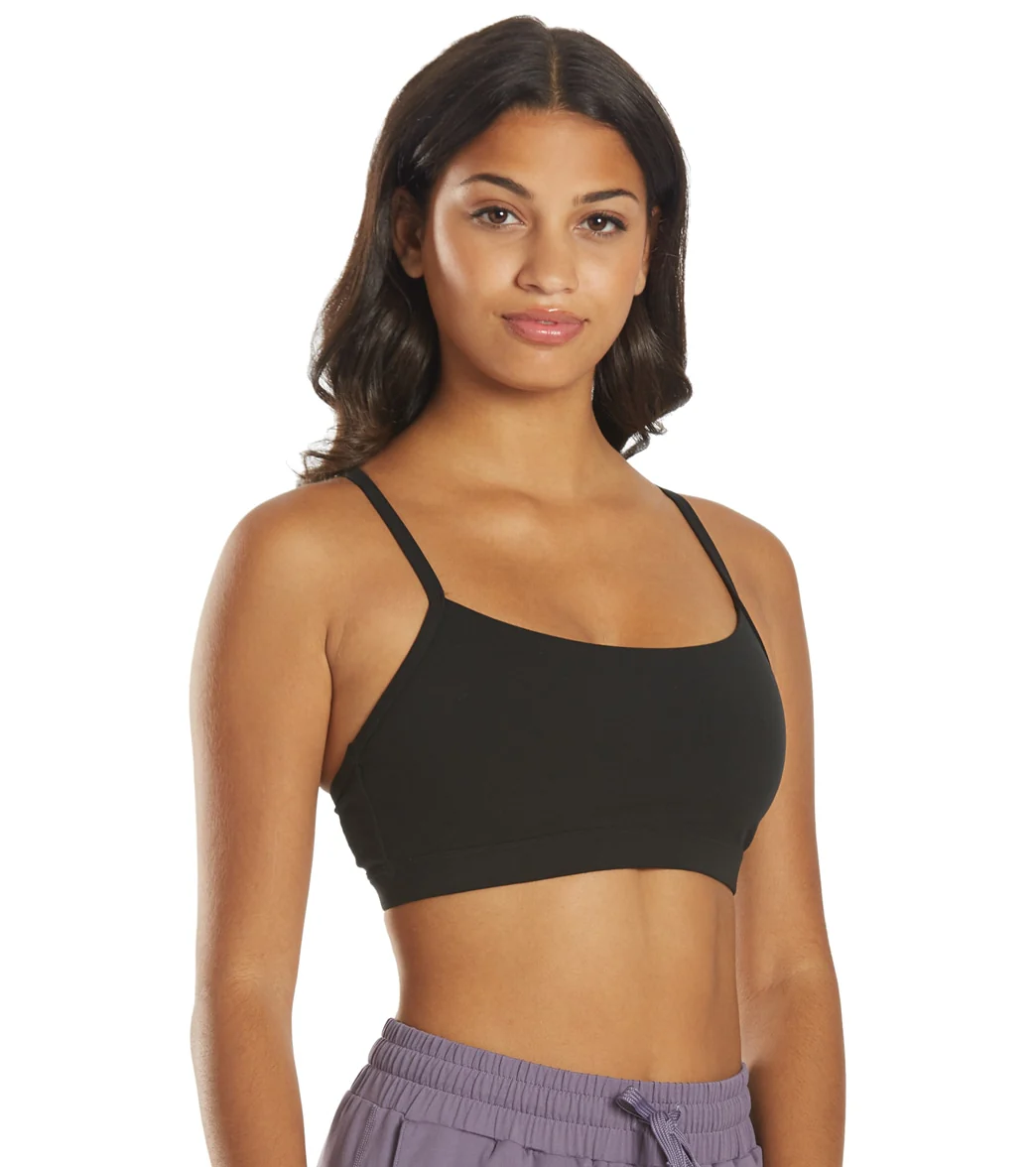 Everyday Yoga Delight Solid Racer Back Sports Bra - Image 43