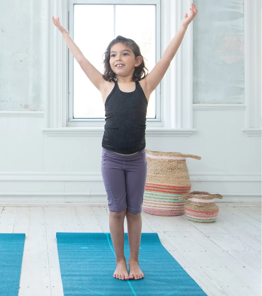 Everyday Yoga Girl Uphold Solid High Waisted Biker Shorts with Pocket - Image 2