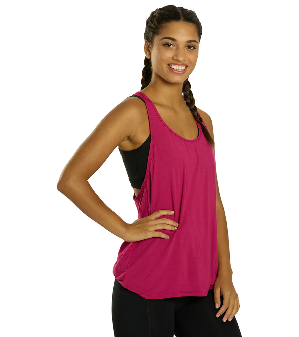 Everyday Yoga Motion Solid Racer Back Layering Tank - Image 4