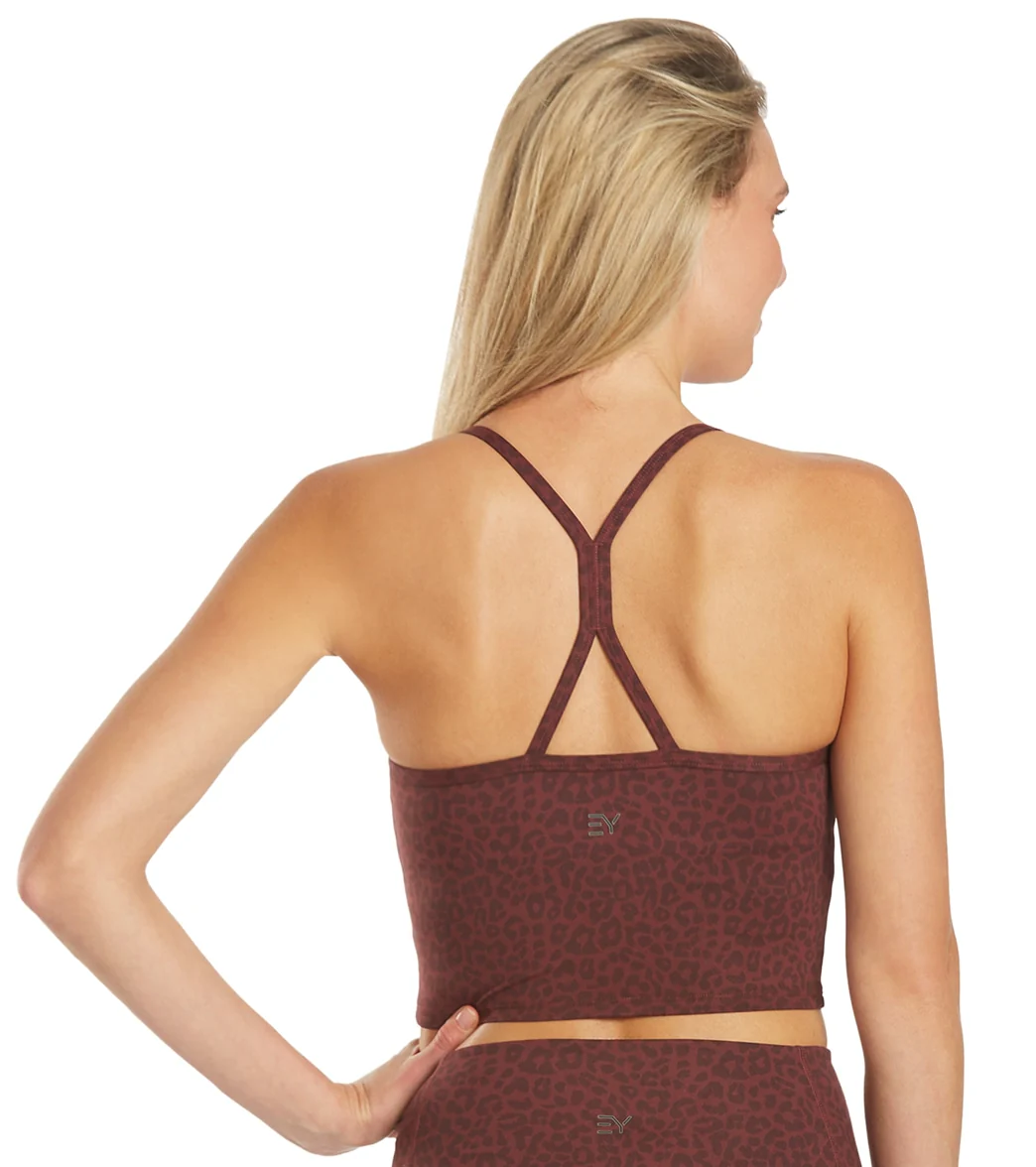 Everyday Yoga Unity Cheetah Crop Tank - Image 3