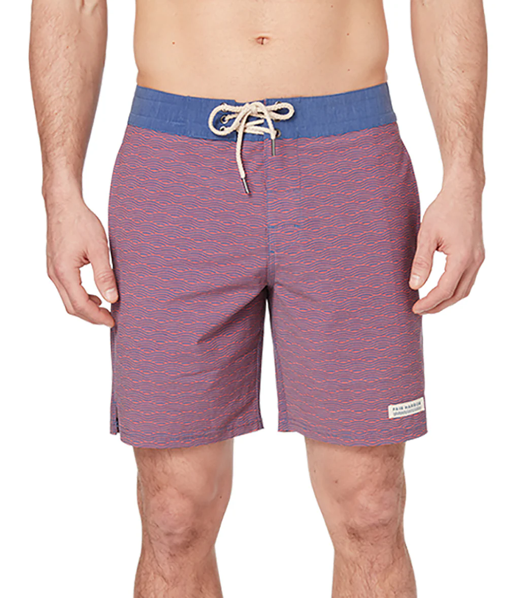 Fair Harbor Clothing Men's 17" Nautilus Board Shorts - Image 5