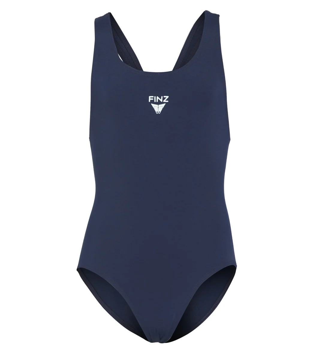 FINZ Girls' Vaporback One Piece Swimsuit (Little Kid, Big Kid) - Image 13
