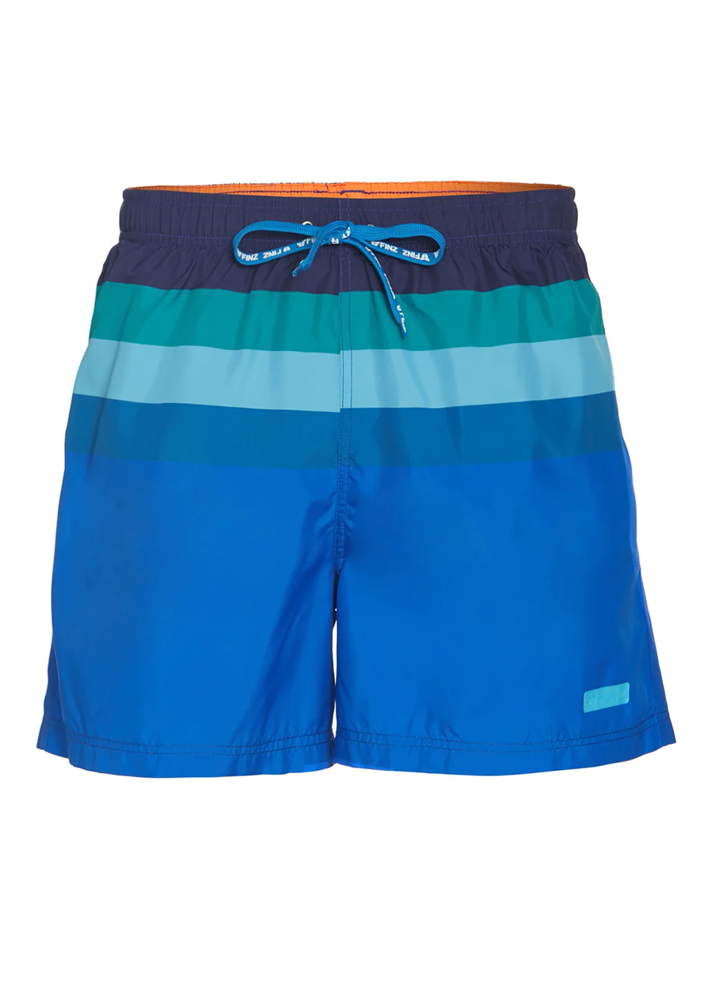 FINZ Men's Block Stripe Swim Trunks - Image 2