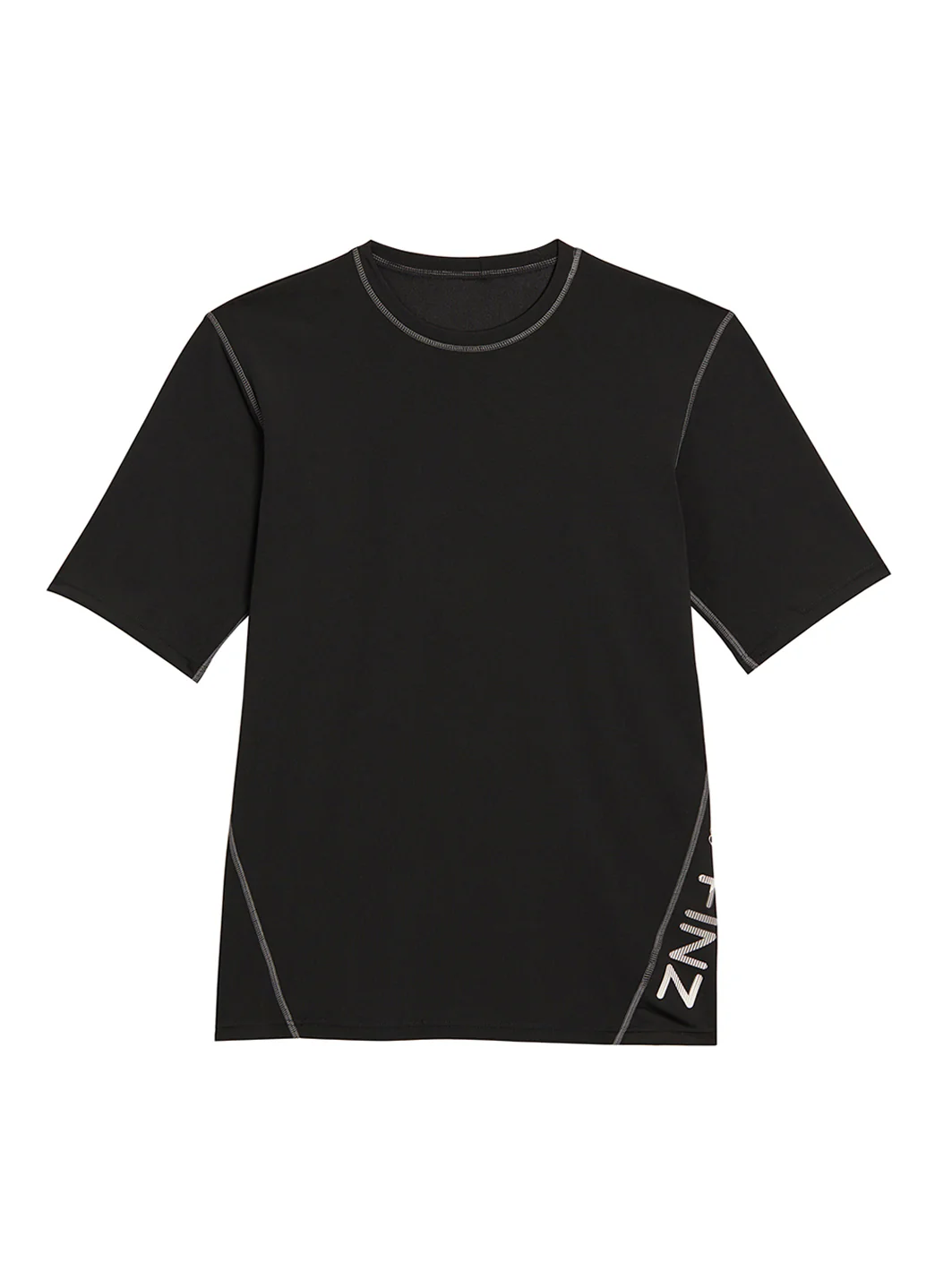 FINZ Men's Solid Short Sleeve Rash Guard