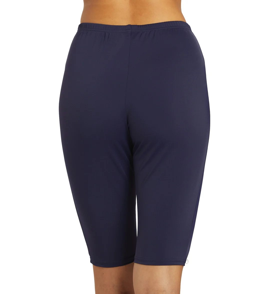 Fit4U Solid Long Bike Swim Short - Image 3