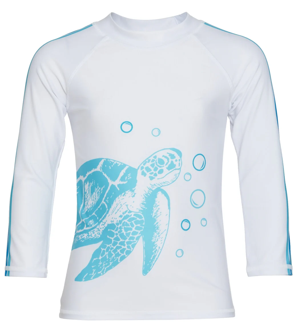 Flap Happy Boys' Salty Turtle UPF 50+ Rash Guard (Baby, Toddler, Little Kid) - Image 5