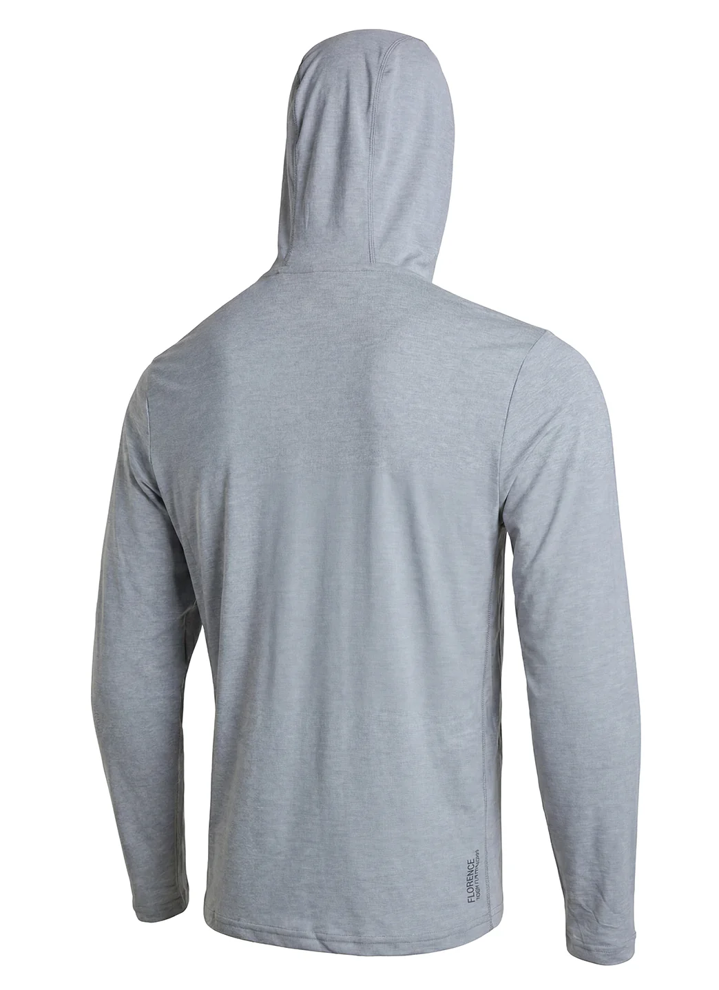 Florence Men's Airtex Long Sleeve Hooded Shirt - Image 3