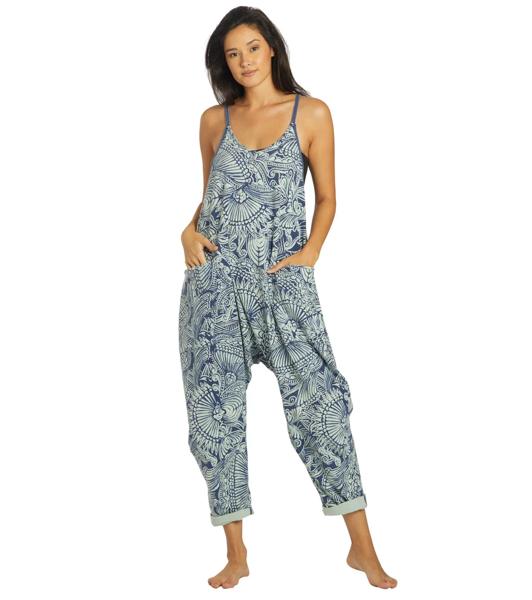 Free People Hot Shot Printed Onesie