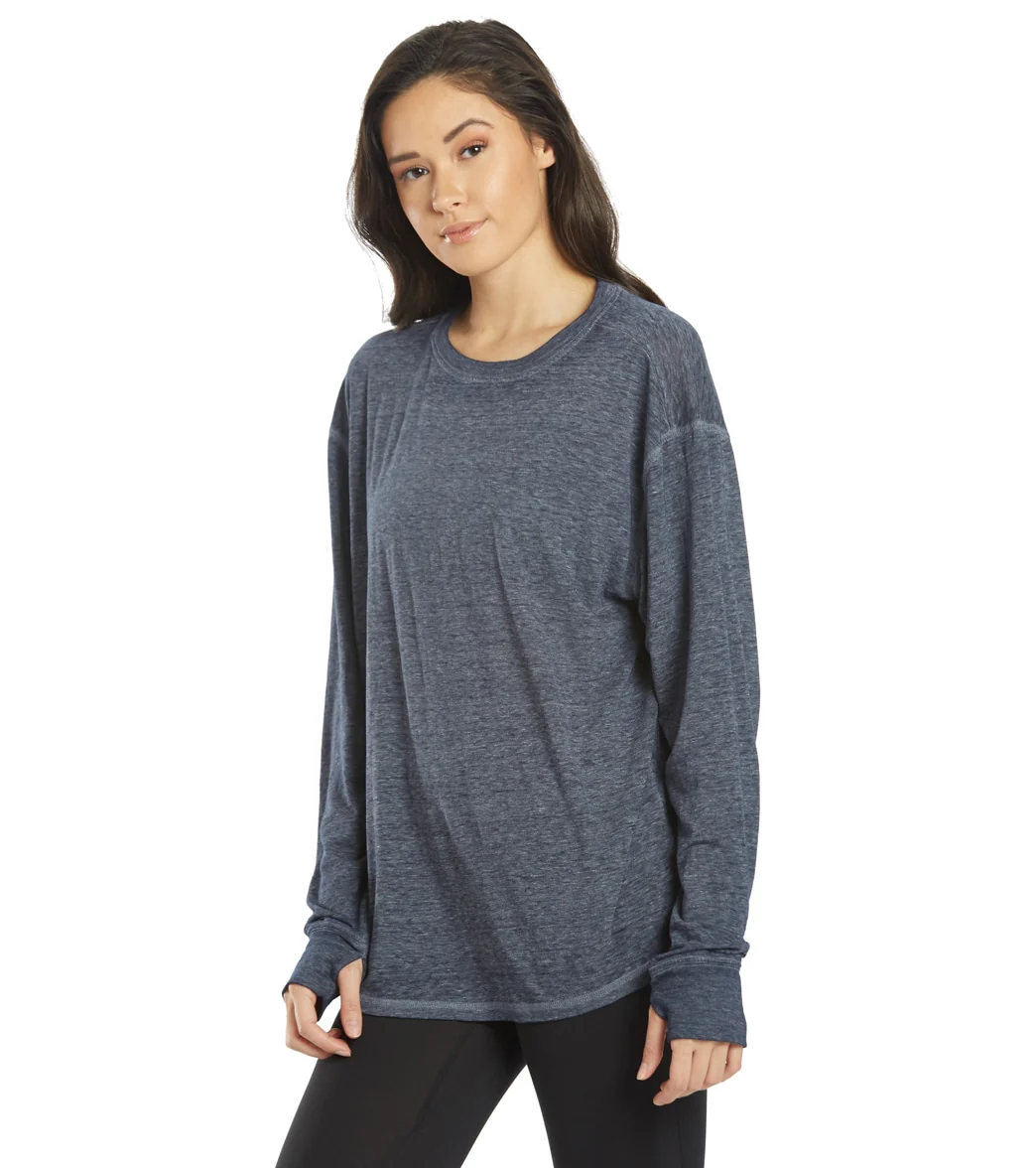 Free People Keep Rolling Long Sleeve Top - Image 12