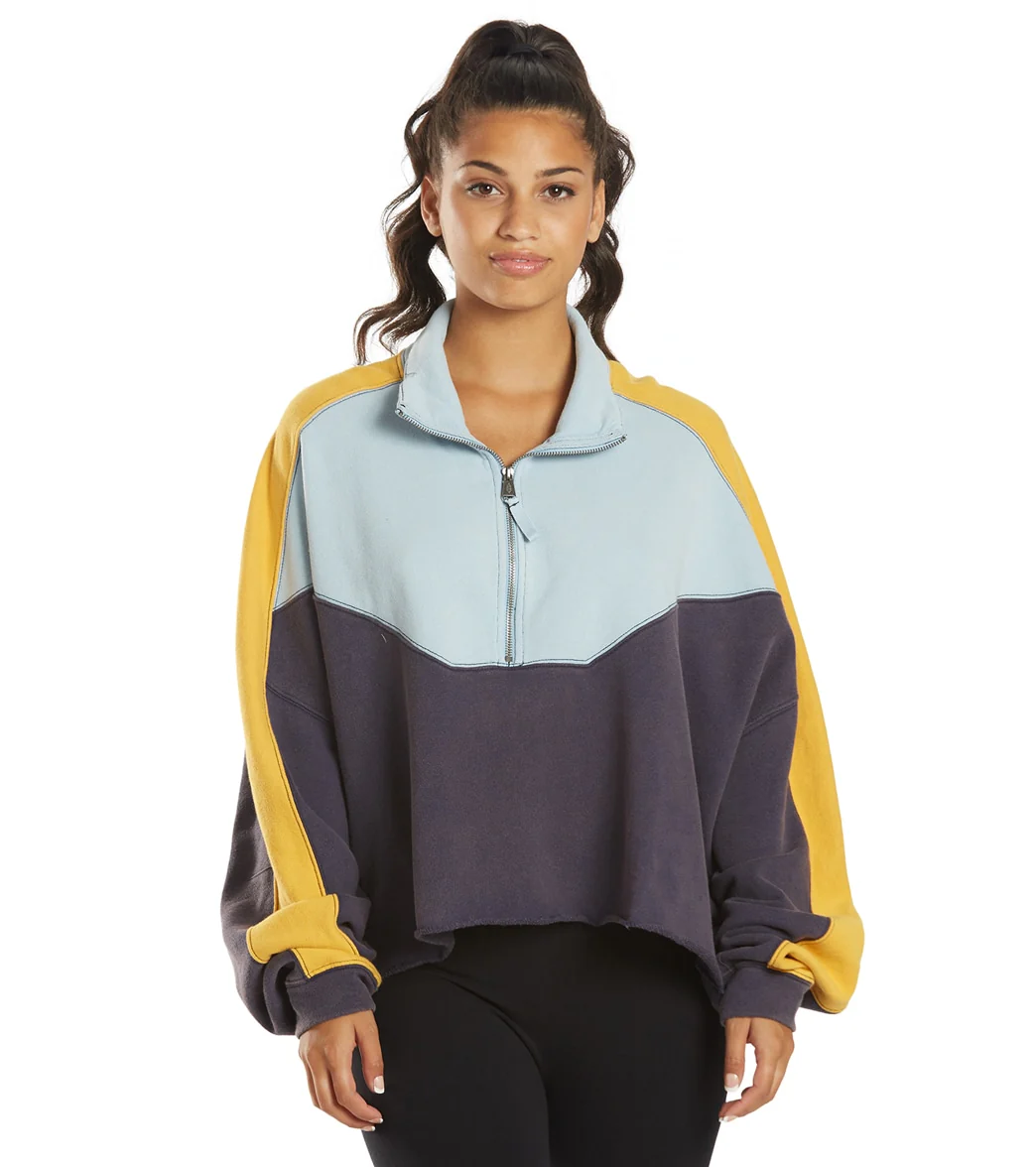Free People Split Second 1/2 Zip - Image 15