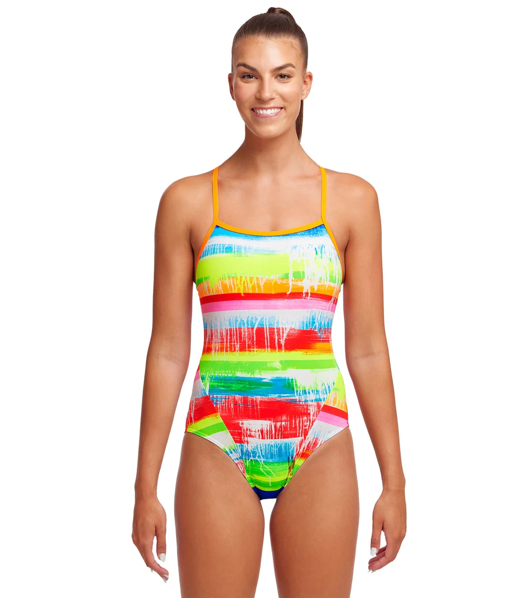 Funkita Women's Dye Hard Single Strap One Piece Swimsuit - Image 10