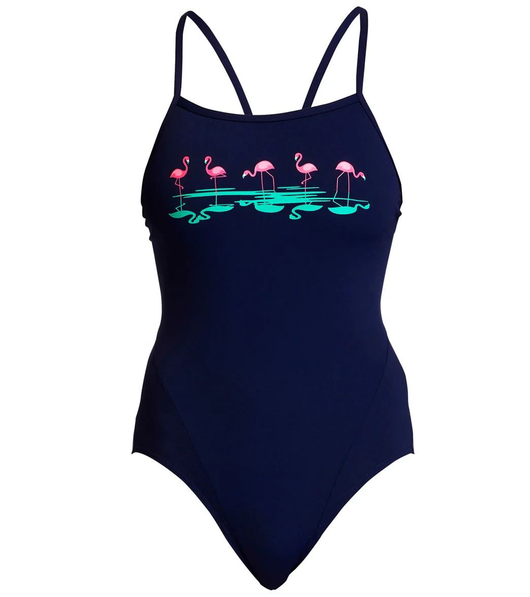 Funkita Women's Flood Plain Single Strap One Piece Swimsuit - Image 4