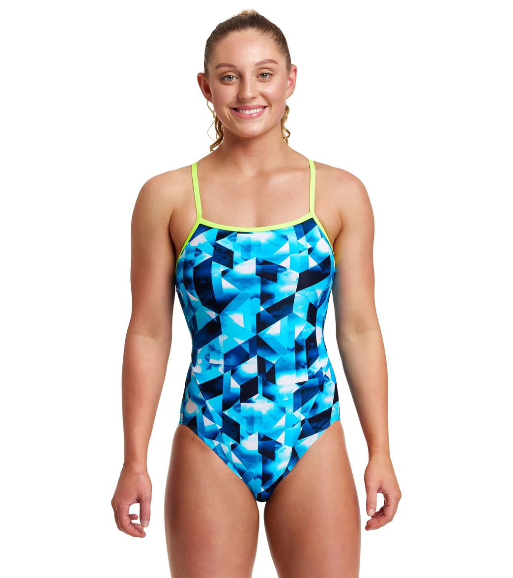 Funkita Women's Hidden Depths Single Strap One Piece Swimsuit - Image 11