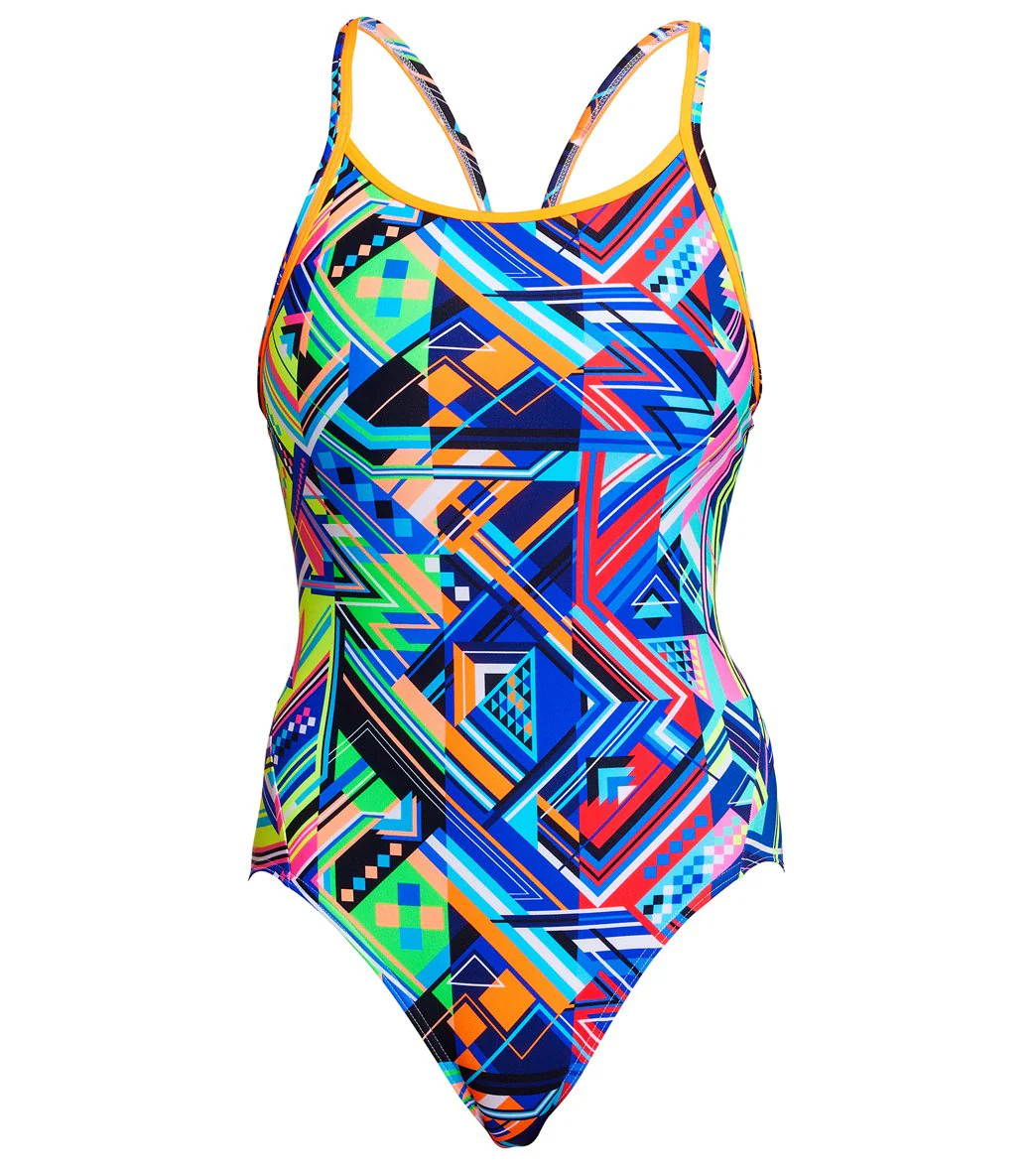 Funkita Women's Kickflip Diamond Back One Piece Swimsuit - Image 5