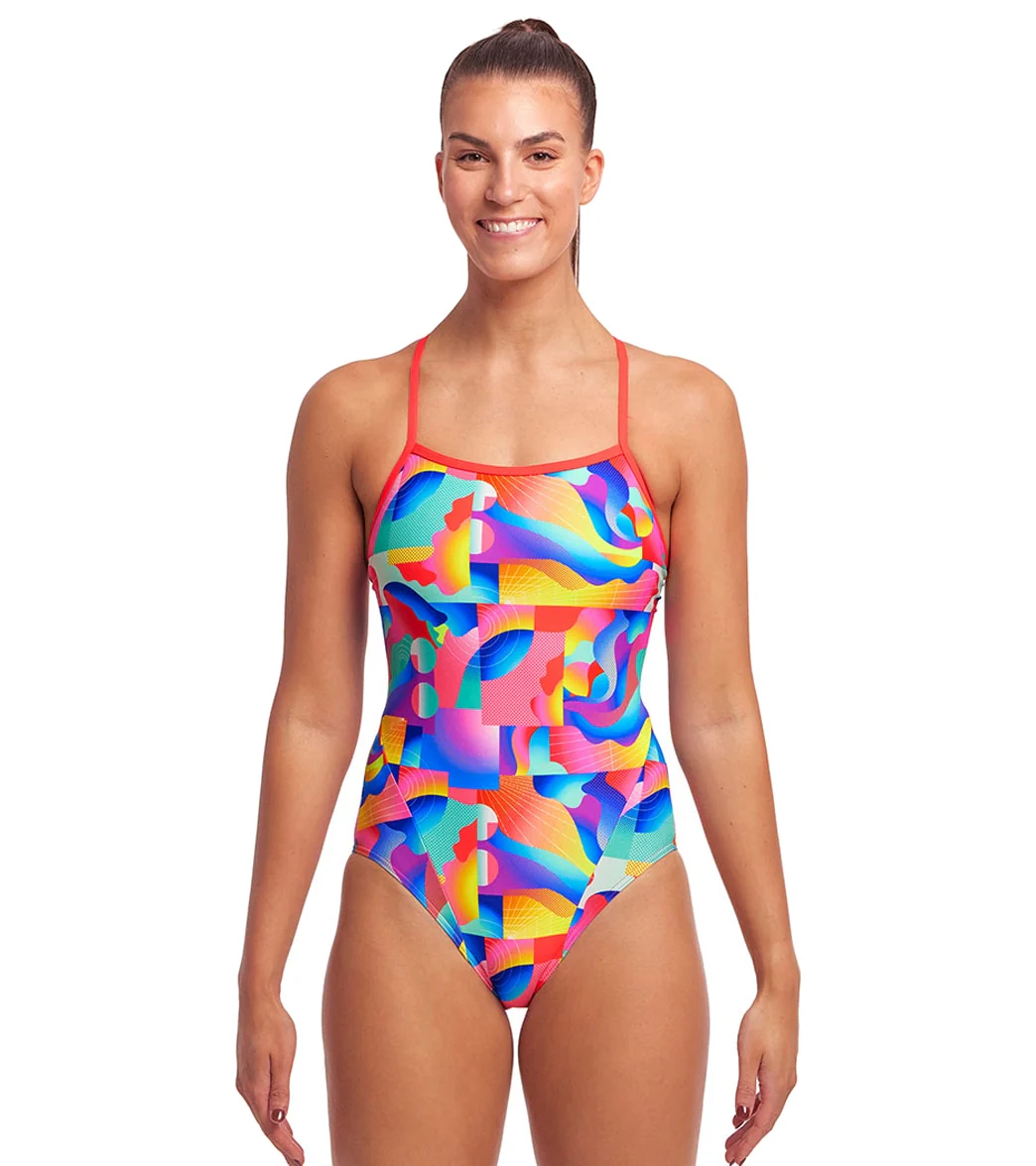 Funkita Women's Radar Rage Single Strap One Piece Swimsuit - Image 8