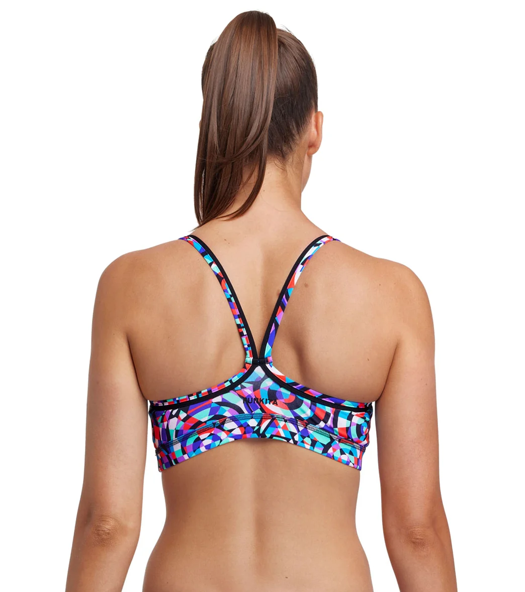 Funkita Women's Video Star Sports Bikini Top - Image 3