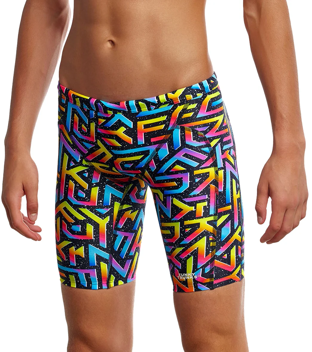 Funky Trunks Boys' Brand Galaxy Training Jammer Swimsuit - Image 6