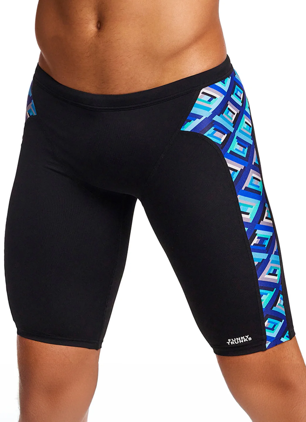 Funky Trunks Men's Blue Bunkers Jammer Swimsuit - Image 2