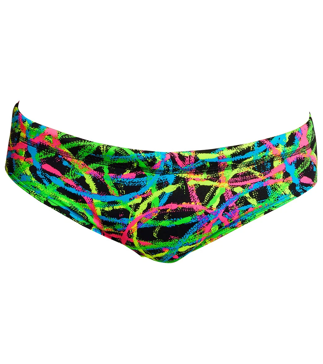 Funky Trunks Men's Burnouts Classic Brief Swimsuit - Image 4