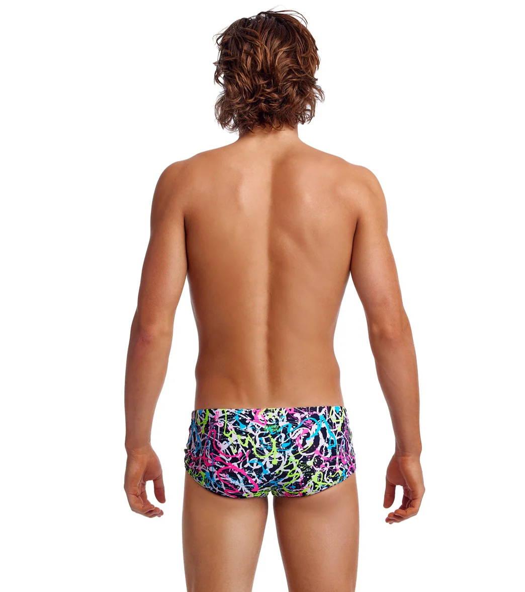 Funky Trunks Men's Messed Up Sidewinder Square Leg Swimsuit - Image 2