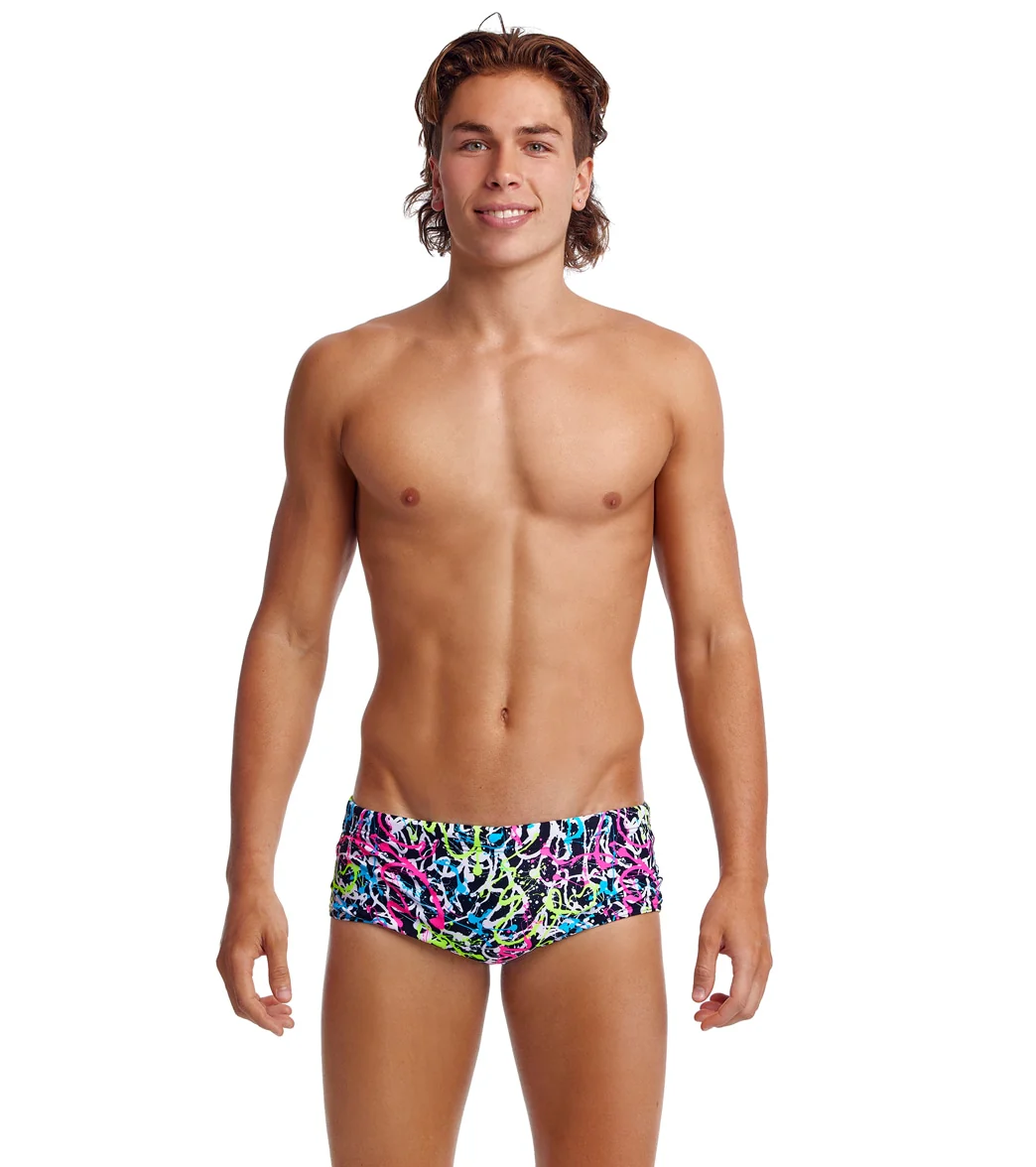 Funky Trunks Men's Messed Up Sidewinder Square Leg Swimsuit - Image 8
