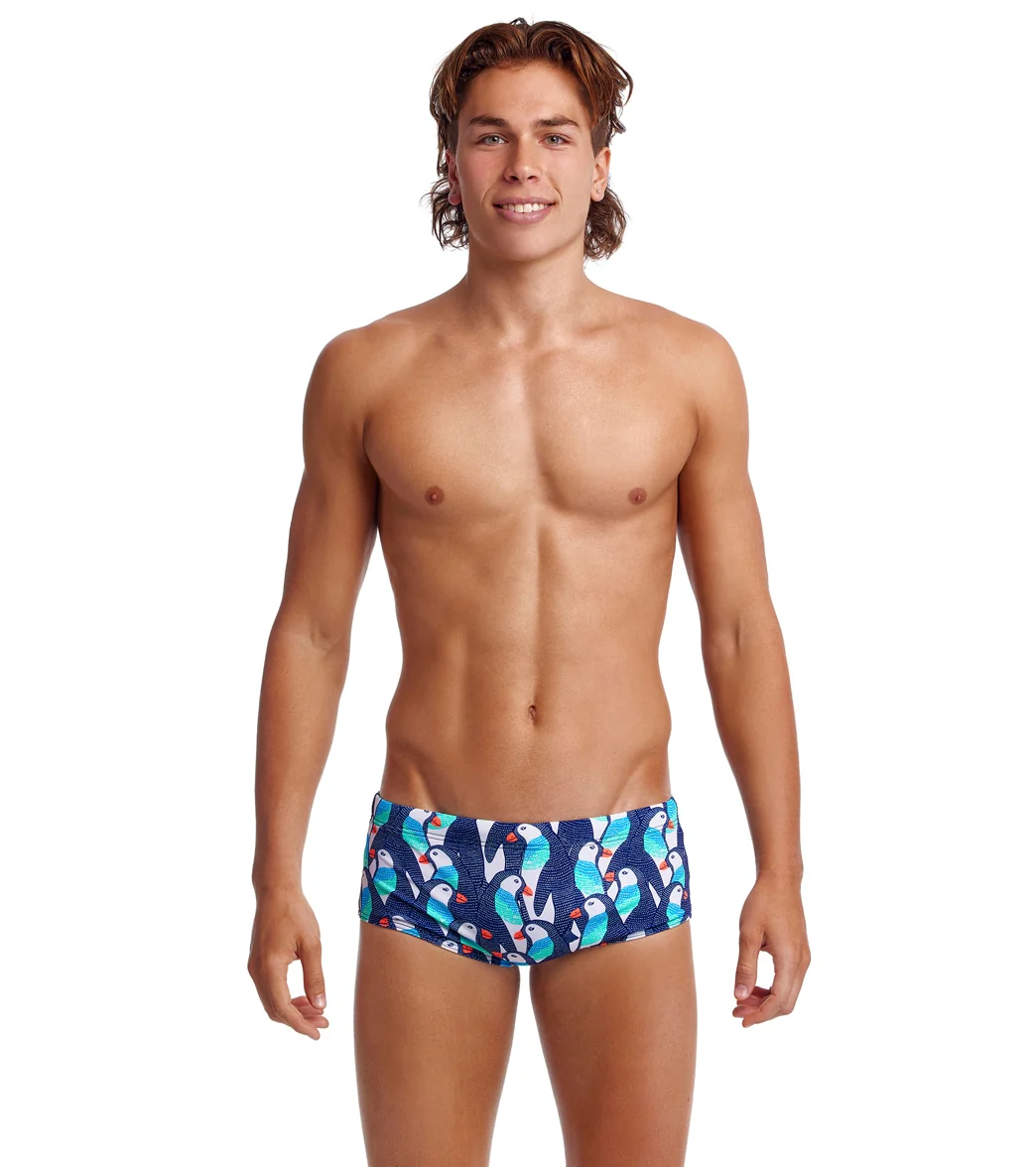 Funky Trunks Men's Pengoo Parade Sidewinder Square Leg Swimsuit - Image 8