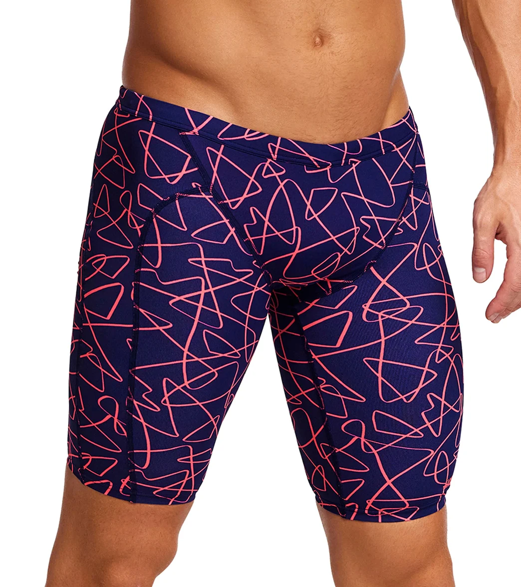 Funky Trunks Men's Serial Texta Jammer Swimsuit - Image 2