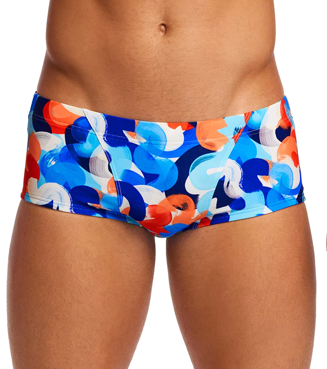 Funky Trunks Men's Wet Pain Classic Trunk Square Leg Swimsuit - Image 7