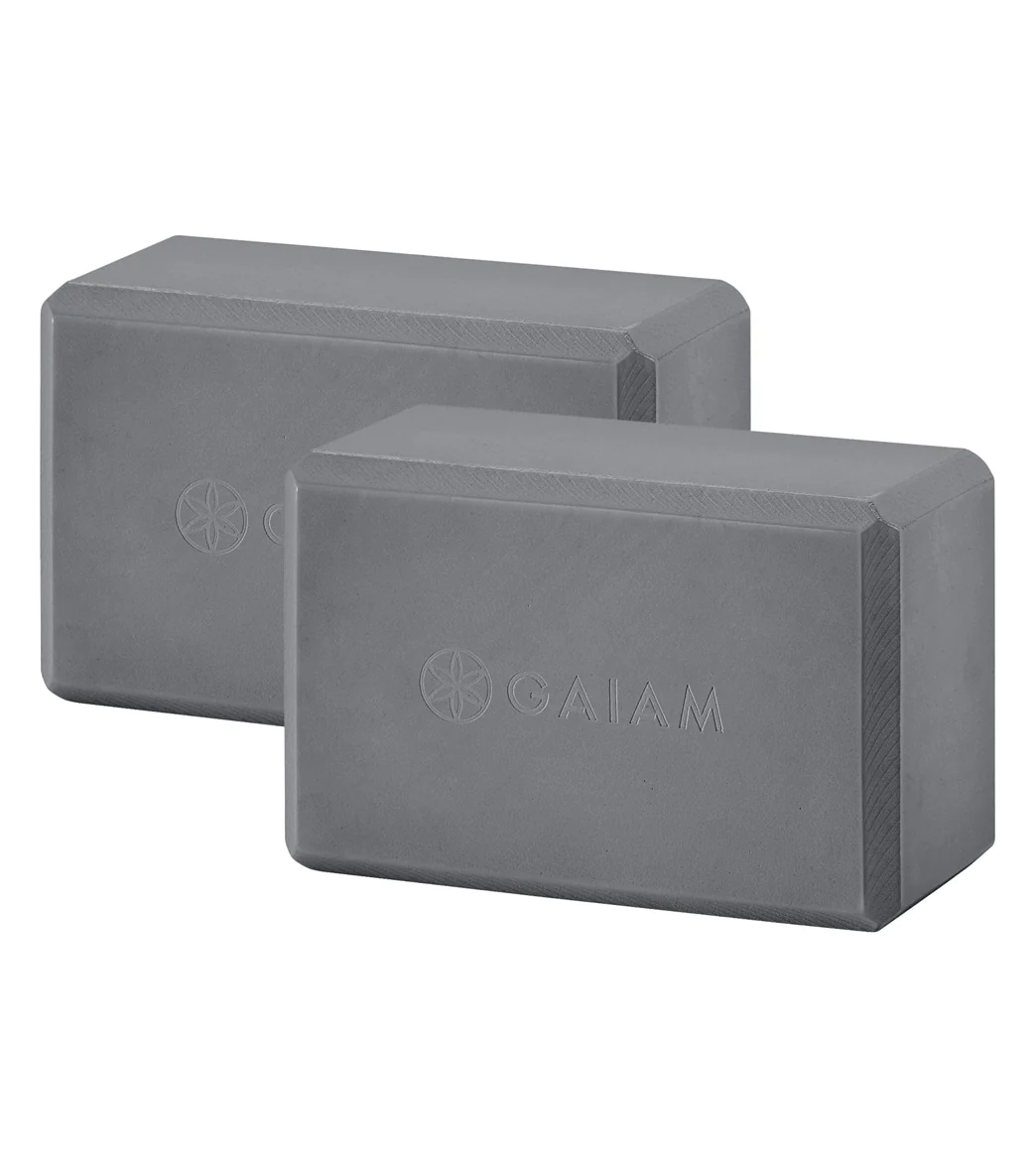 Gaiam 2 Pack Yoga Blocks - Image 16
