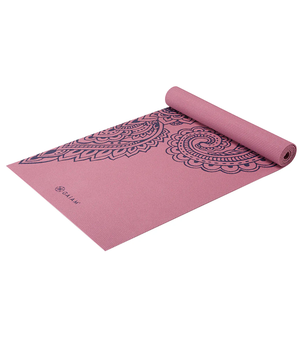 Gaiam 5mm Printed Yoga Mat - Image 66
