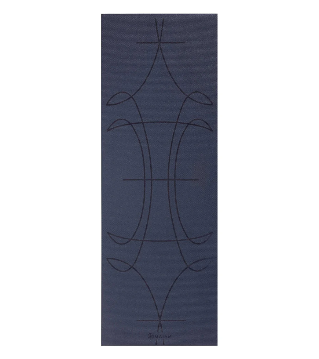 Gaiam Alignment Yoga Mat, 4mm - Image 5