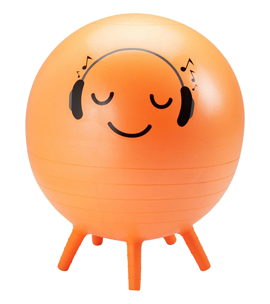 Gaiam Kids Funny Faces Stay-N-Play Ball XL - Image 13