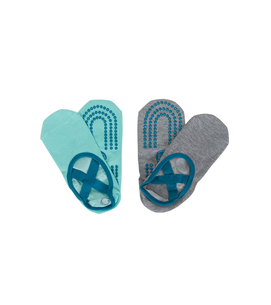 Gaiam Popsugar Yoga Grip Socks 2 Pack - Image 4