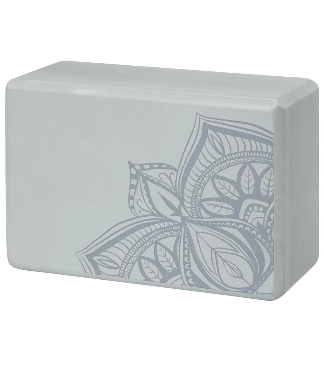 Gaiam Printed Yoga Block