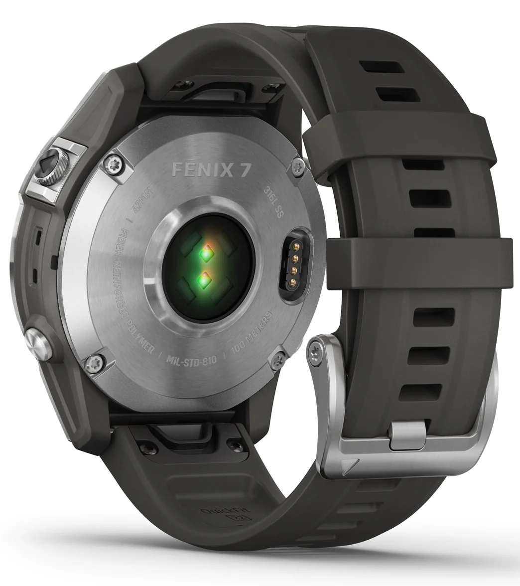 Garmin Fenix 7 Silver/Graphite Band - Image 10