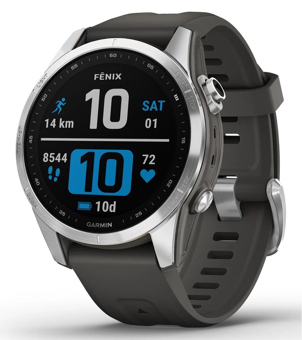 Garmin Fenix 7S Silver/Graphite Band - Image 13