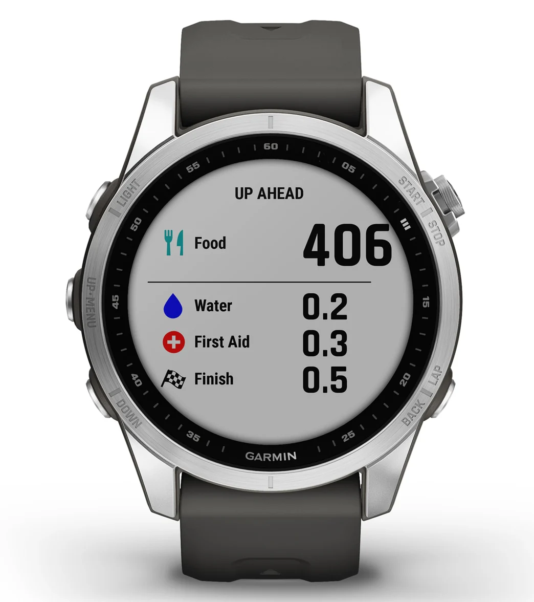 Garmin Fenix 7S Silver/Graphite Band - Image 7
