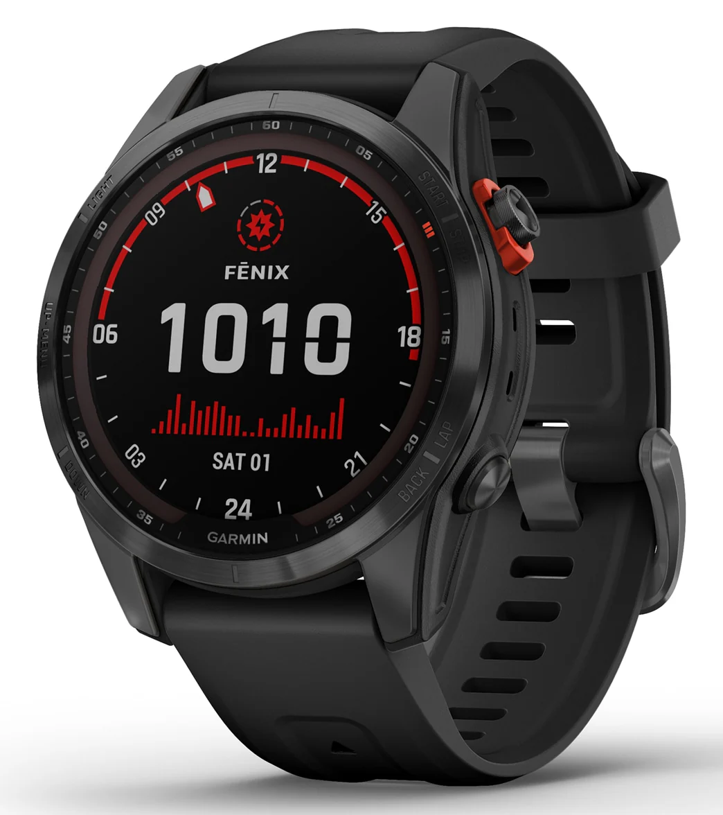 Garmin Fenix 7S Solar Slate Gray/Black Band - Image 14