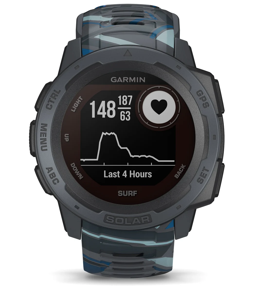 Garmin Instinct Solar Surf Edition GPS Smartwatch - Image 11