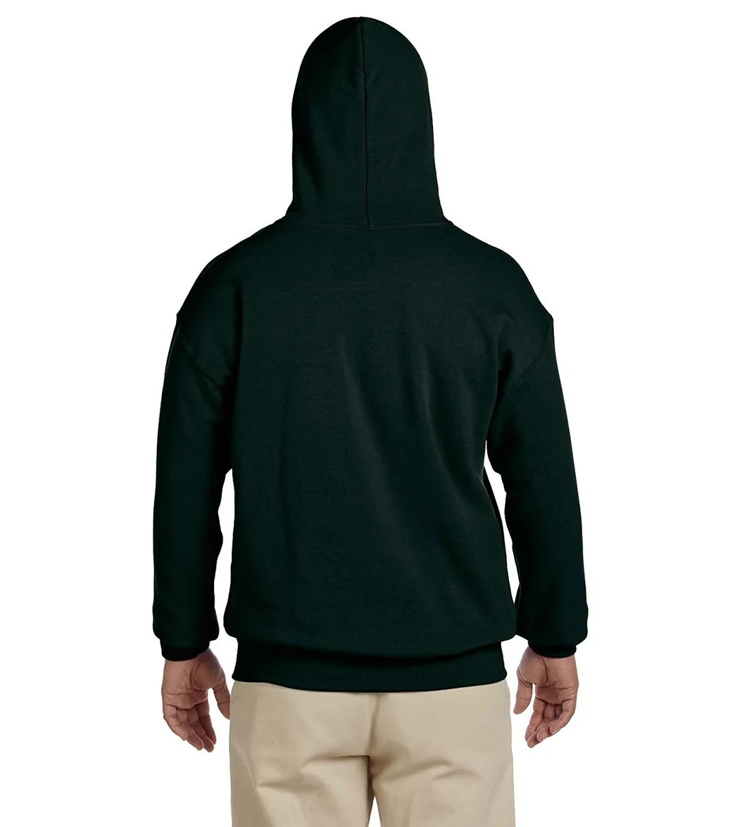 Gildan Unisex Heavy Blend Hoodie Forest Green - Image 3