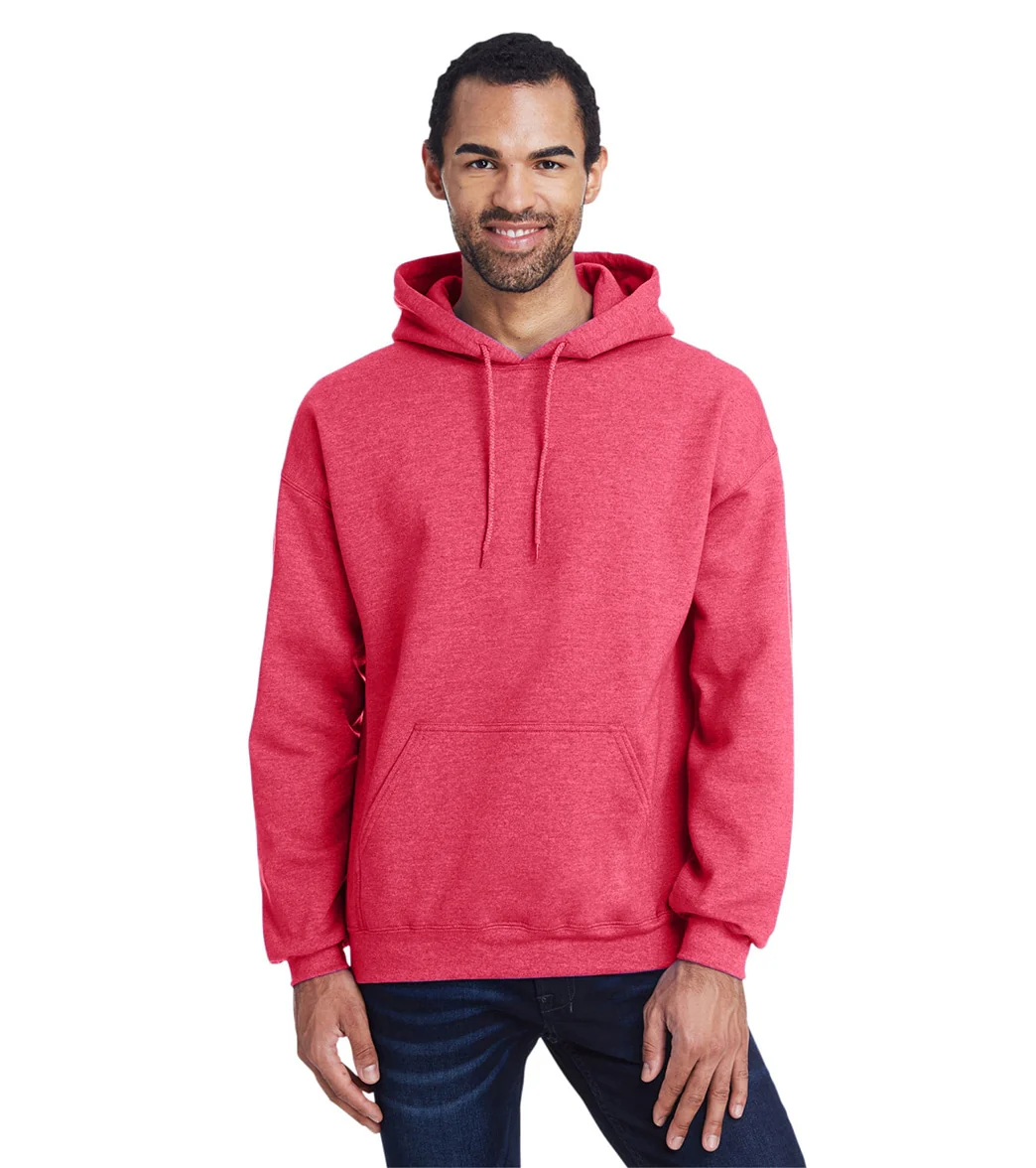 Gildan Unisex Heavy Blend Hoodie Hth Spt Scarlet Red - Image 5